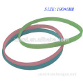 newest promotion fashion slim colorful silicone bracelet watch